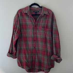 Mens flannel shirt
